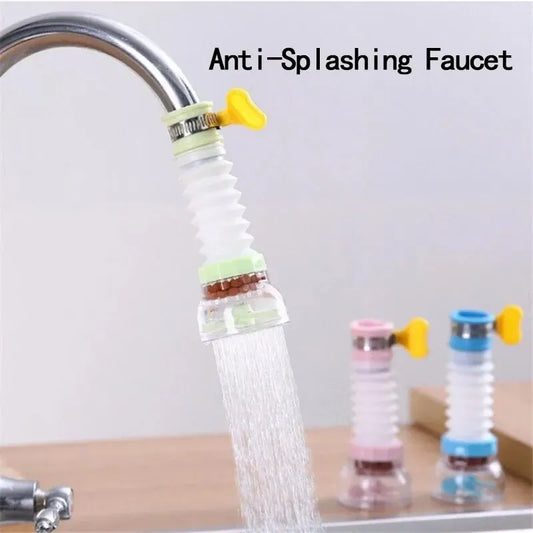 Kitchen Anti-Splashing Faucet Can Rotate Extend The Filter Home Universal Water Faucet Multifunction Wash Basin Shower Faucet