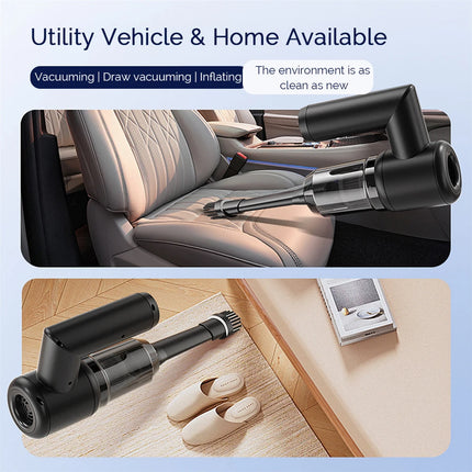 Aspirateur électrique multifonction pour vitres, miroirs, voiture et salle de bain