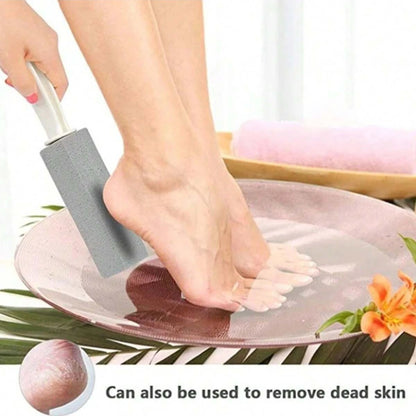 1/2/4Pcs Pumice Stone Toilet Brush Bathroom Cleaning Multifunction Wand Tile Sink Bathtub Limescale Stain Remove Washing Tools