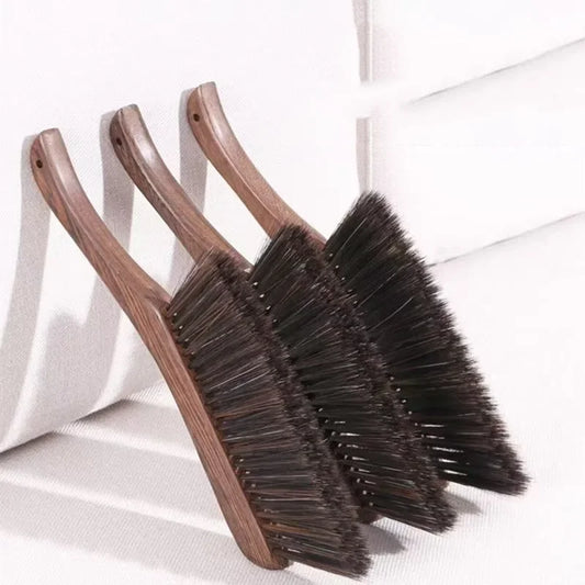 Soft bristle anti-static household cleaning broom with long handle, bedroom brush on the bed, carpet magic tool, dust removal
