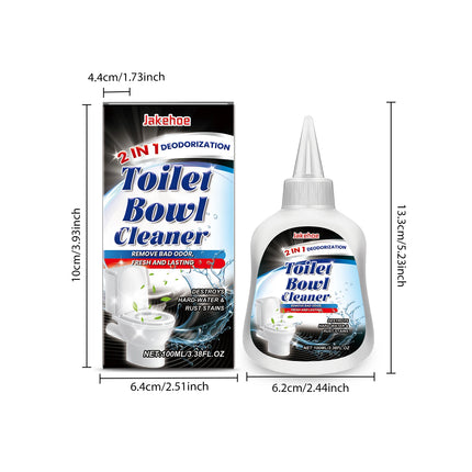 Scented foaming toilet cleaner