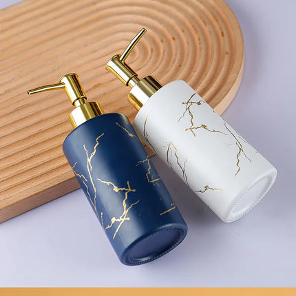 Distributeur de savon liquide, flacon en verre européen - E-menage
