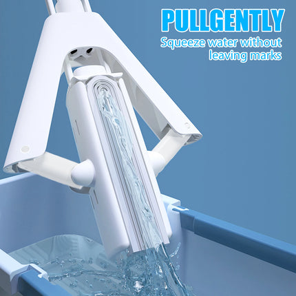 Balai éponge auto-drainant, rouleau absorbant en mousse avec 2 têtes éponge