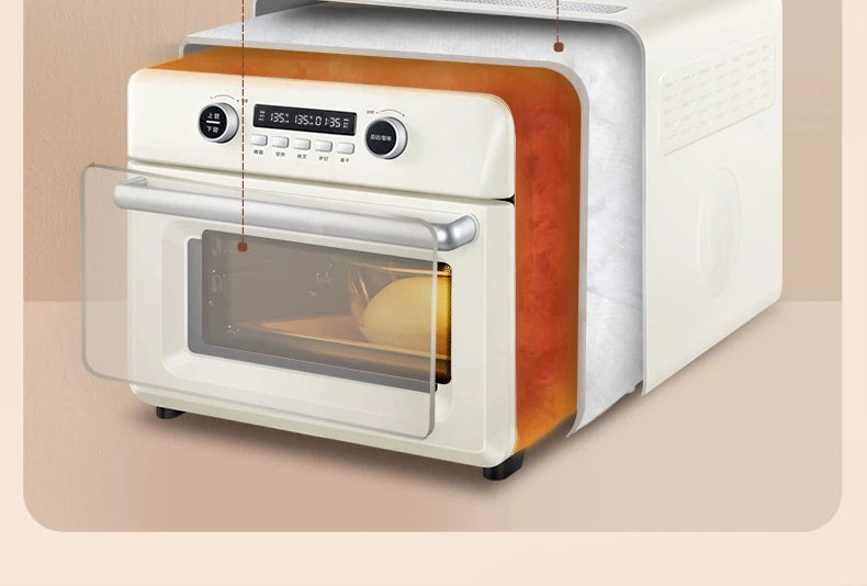 25L 1600W Air Fryer Oven Integrated Multifunctional Small Electric Oven Household
