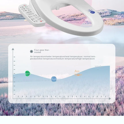Stérilisation intelligente du couvercle de toilette, universelle, siège entièrement automatique, température constante, nettoyage par chauffage, séchage à air chaud