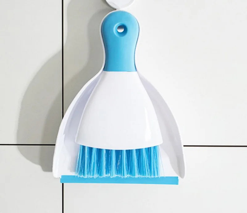 Small Broom Mini household handheld desktop cleaning garbage shovel  dustpan dust sweep