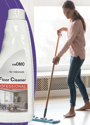 Solution de Nettoyage Antibactérienne pour Sols Roborock 480 ml – Nettoyant Liquide Concentré Haute Efficacité Compatible S8 Pro Ultra, S7 MaxV Ultra, Dyad et S7 | Séchage Rapide, Sans Traces