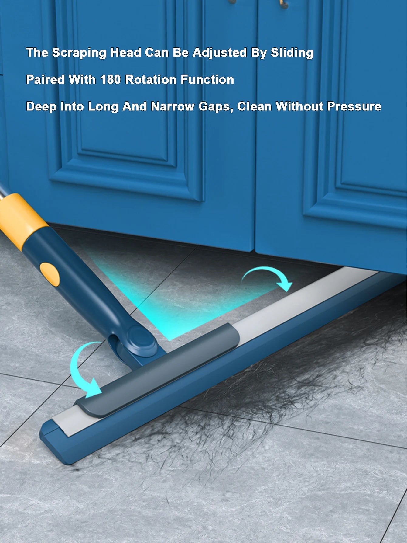 Ultra-Efficient Magic Floor Broom for Instant Clean &amp; Shine