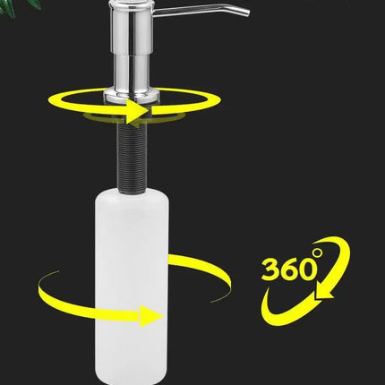 Distributeur de savon liquide concave et convexe 500 ml