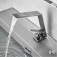 Washbasin Hot and Cold Faucet, Brass Minimalist Washbasin, Waterfall Style Bathroom, Household Washbasin Faucet