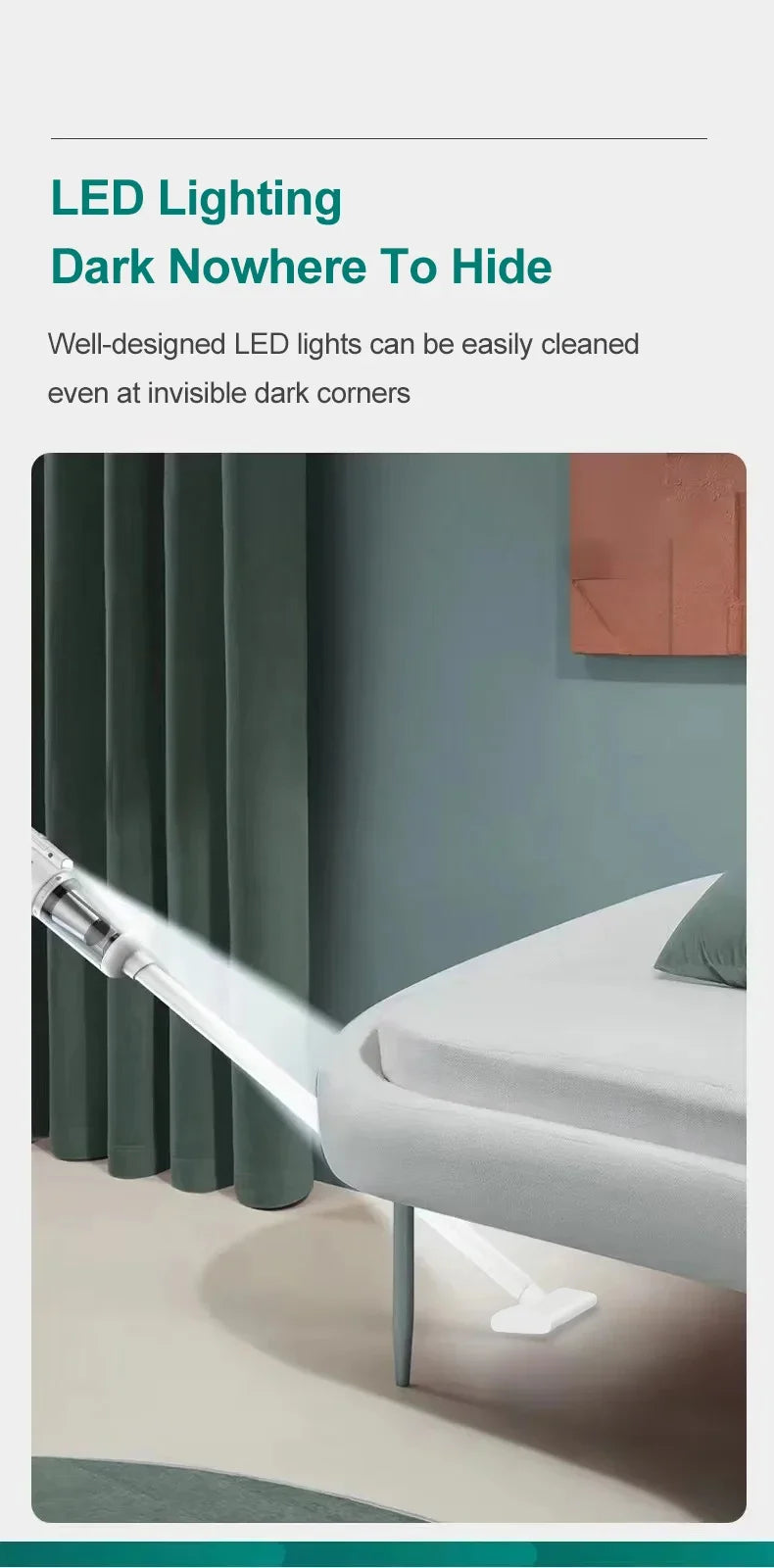 15000pa Multifunctional Wireless Vacuum Cleaner for Car Floor Household Handheld Vacuum Cleaner Powerful Suction HEPA Filter