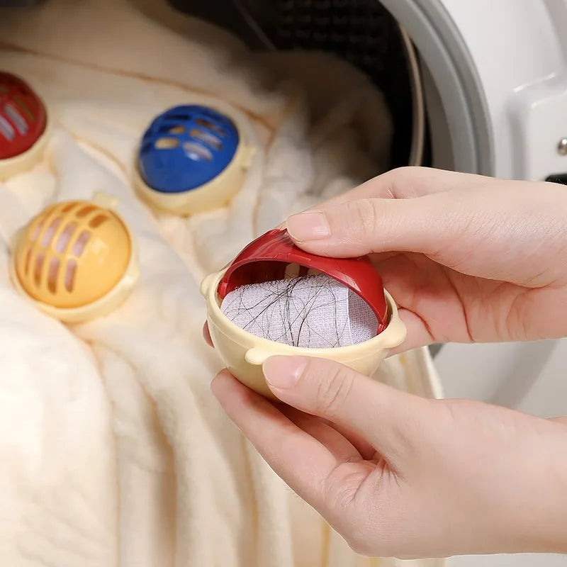 Boule de lavage réutilisable anti-enroulement - E-menage