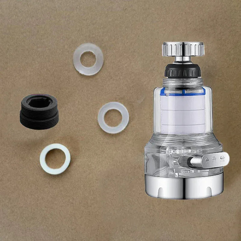 Kitchen faucet filter 360 Rotating Water Purifier Filter Universal For Bathroom Household Shower Filter PP Cotton High Density