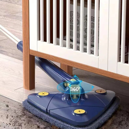 Balai serpillère triangulaire auto-essorant , microfibre