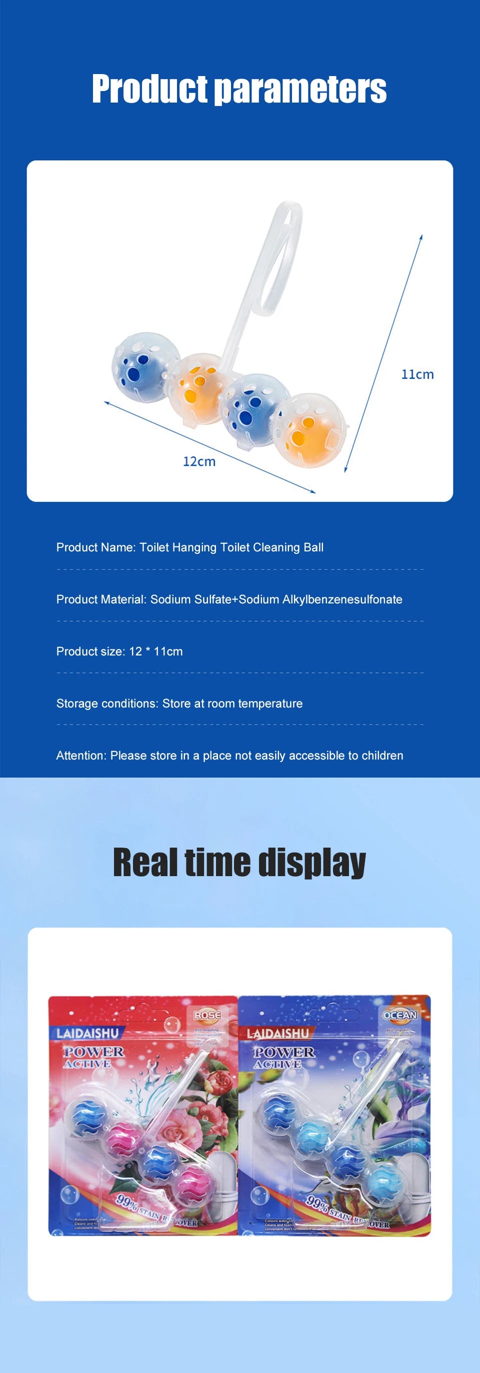 16/12/8//4Pcs Toilet Cleaner Home Fragrance Cleaning Supplies Drain Toilet Hanging Detergent Balls Bathroom WC Perfume Freshener