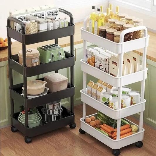 Multifunctional Storage Cart – Snacks, Fruits &amp; Vegetables