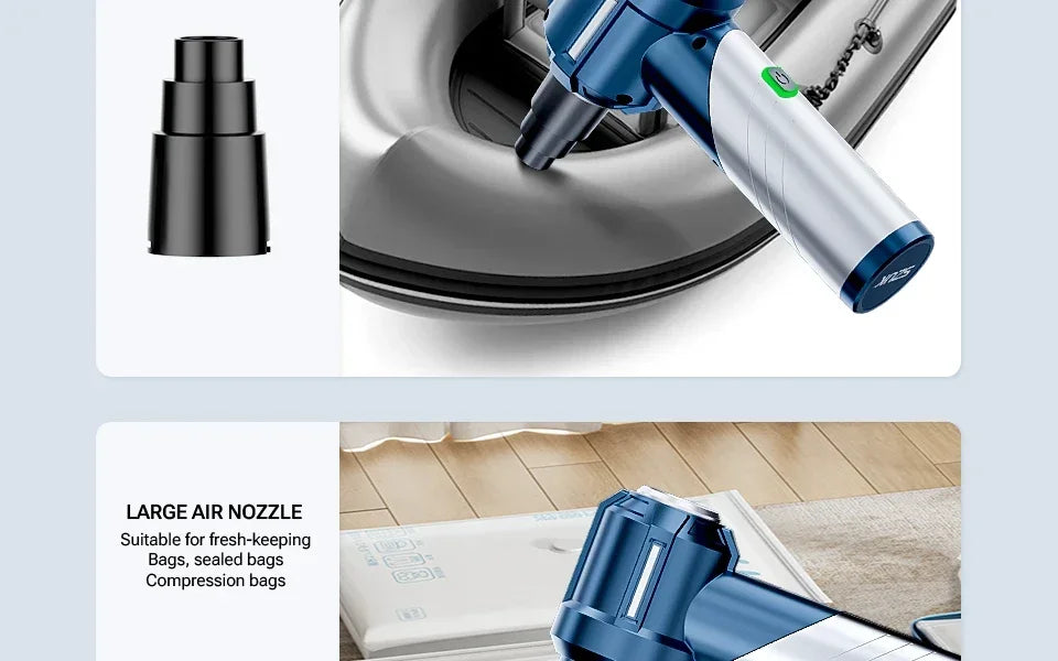 SZUK Car Vacuum Cleaner Portable Handheld Mini Vacuum Cleaner Foldable Strong Suction Powerful Wireless Cleaner Cleaning Machine