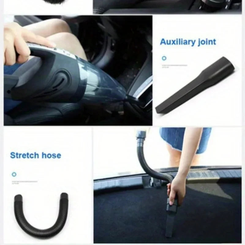 12V Handheld Vacuum Cleaner, Handheld Car Vacuum Cleaner With Strong Suction Power, Portable Mini Handheld Car Vacuum Cleaner
