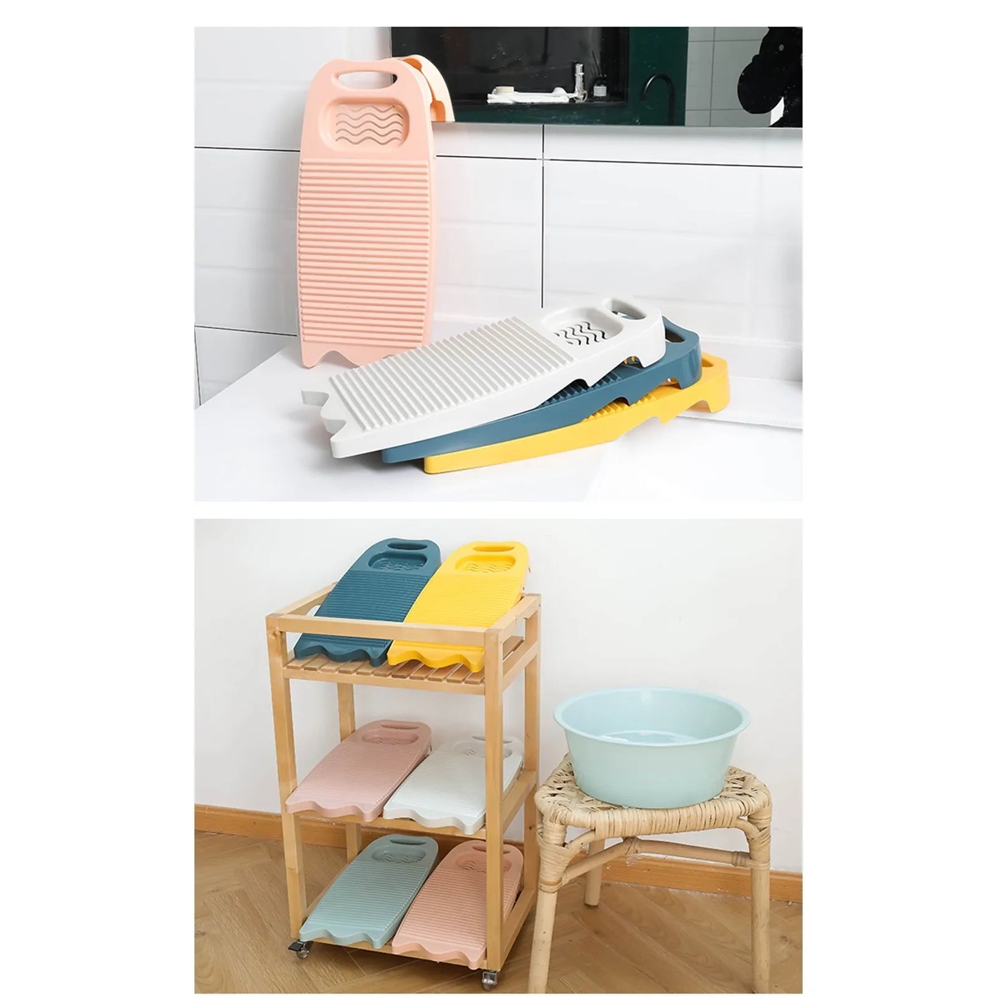 Planche à laver épaisse pour le lavage des vêtements sales - E-menage