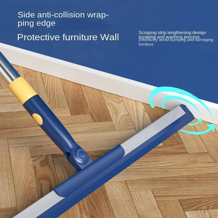 Balai grattoir télescopique multifonction en silicone