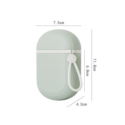 Porte-savon de salle de bain avec couvercle