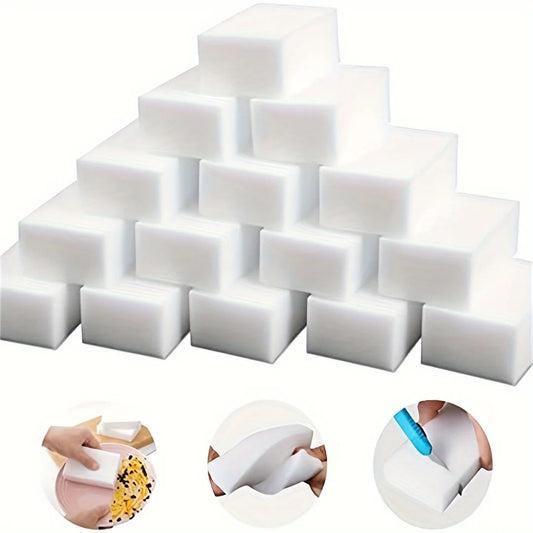 10pcs Magic Sponge Wipe, Melamine Foam Sponge, Household Cleaning Sponge Kitchen Cleaning Sponge, Car Wash Sponge