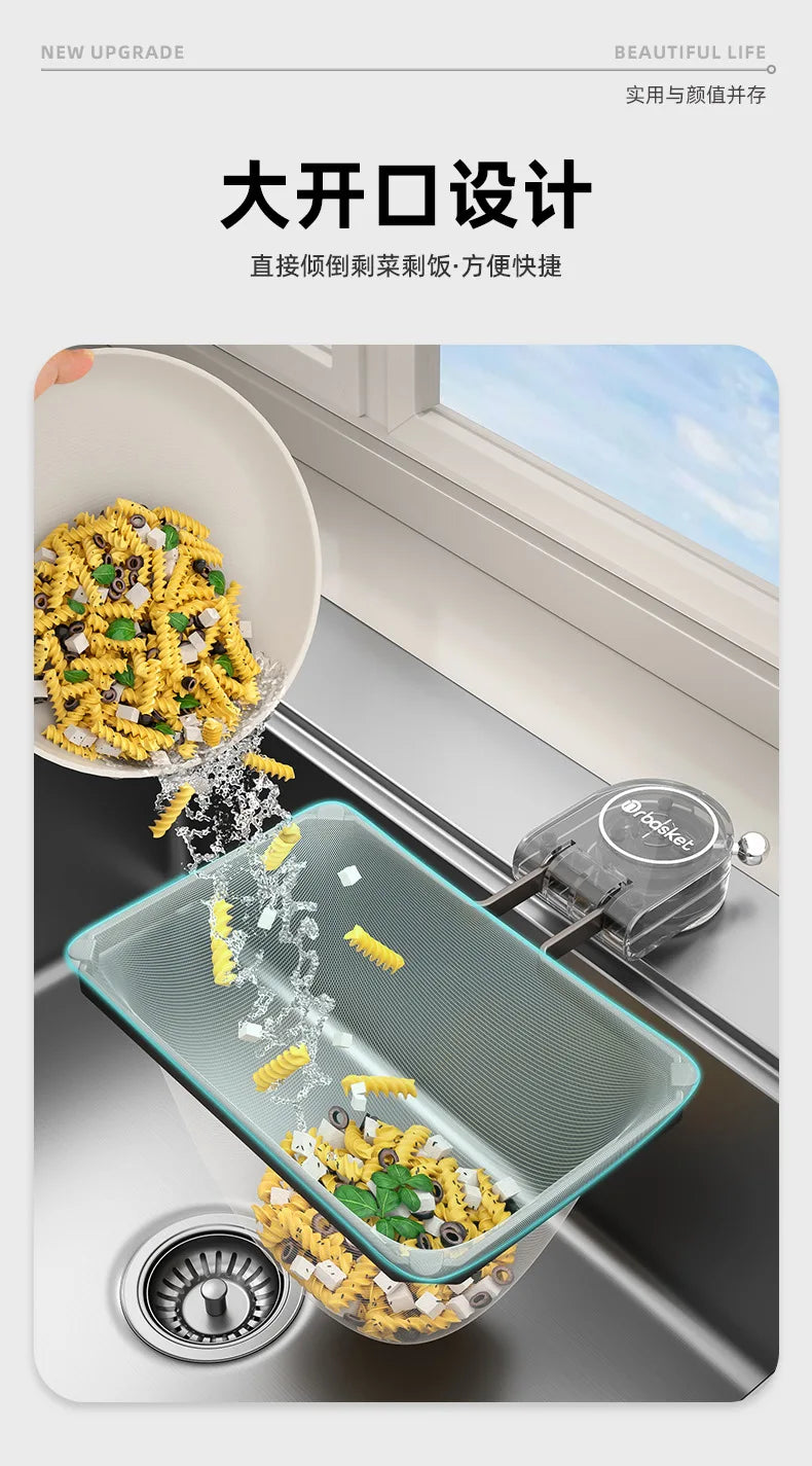 Kitchen Sink Filter Drain Disposable Residue Leftover Rack New Sink Filter for Kitchen Drainage System