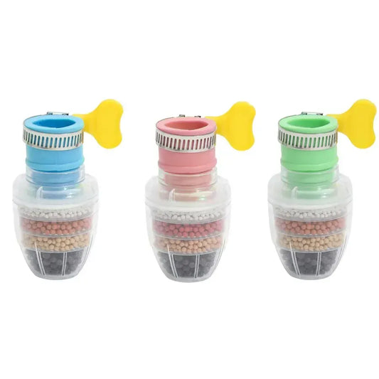 Faucet Water Filter Household Retractable Rotatable Splash-proof Small Shower Water Filter Ordinary Faucet UniversalShowerheads