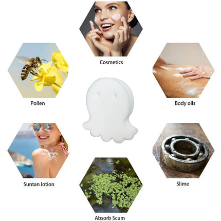 Set of 6 Floating Filter Sponges