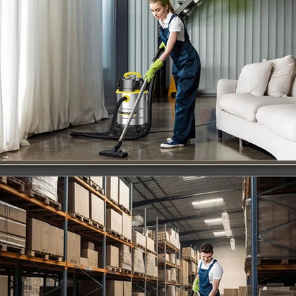 High-Power Vacuum Cleaner for Car Home Commercial Use Wet And Dry Large Suction Dust Collector Machine Shop Vacuum Bucket