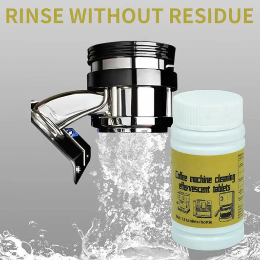 1 Bottle Espresso Coffee Machine Cleaning Tablet Effervescent Tablet Descaling Agent Kitchen Accessories Household Cleaning