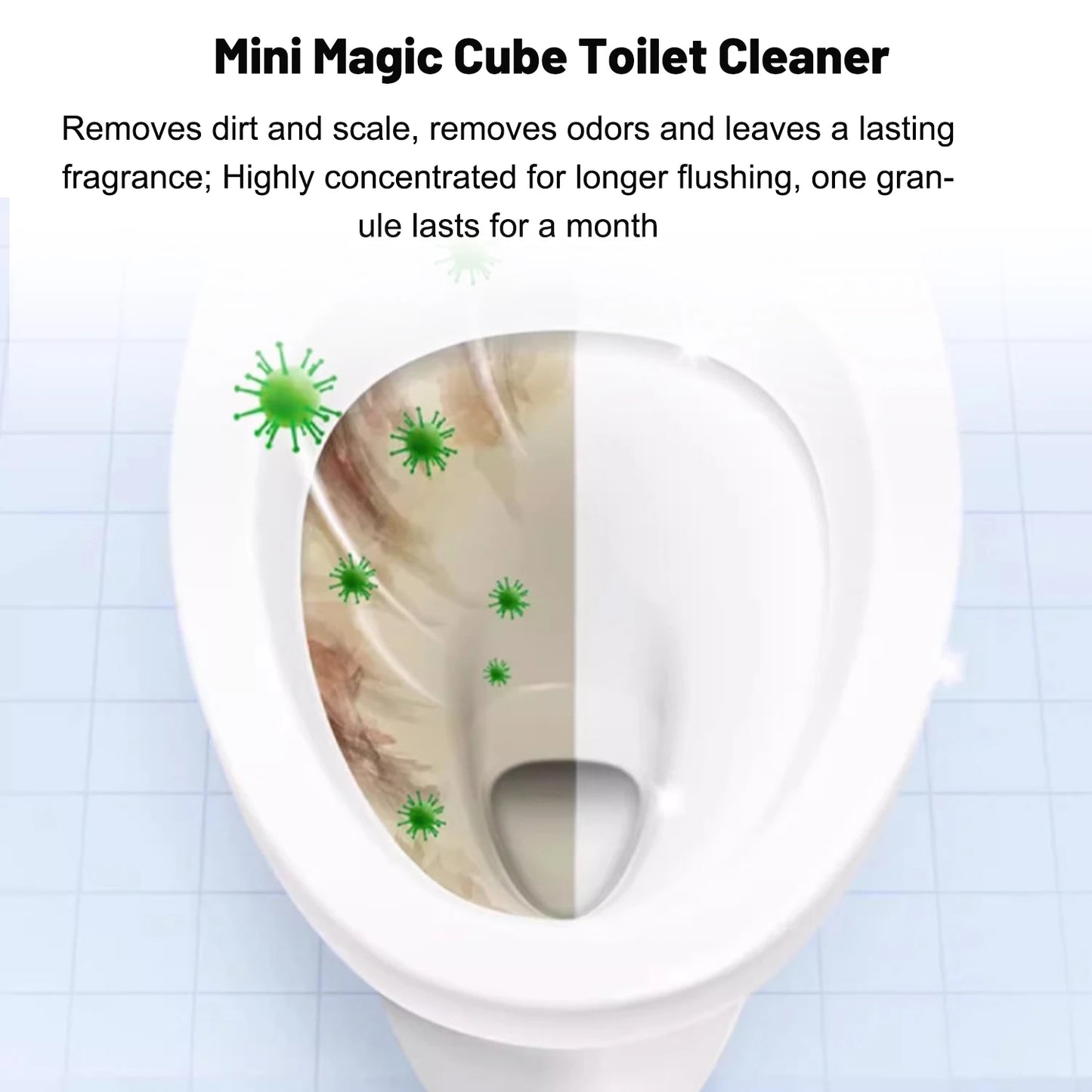 Toilets Cleaning Effervescent Tablet Mini Magic Cube Toilet Cleaner Deodorant Remover Urine Stain Yellow Dirt Cleaning Blocks