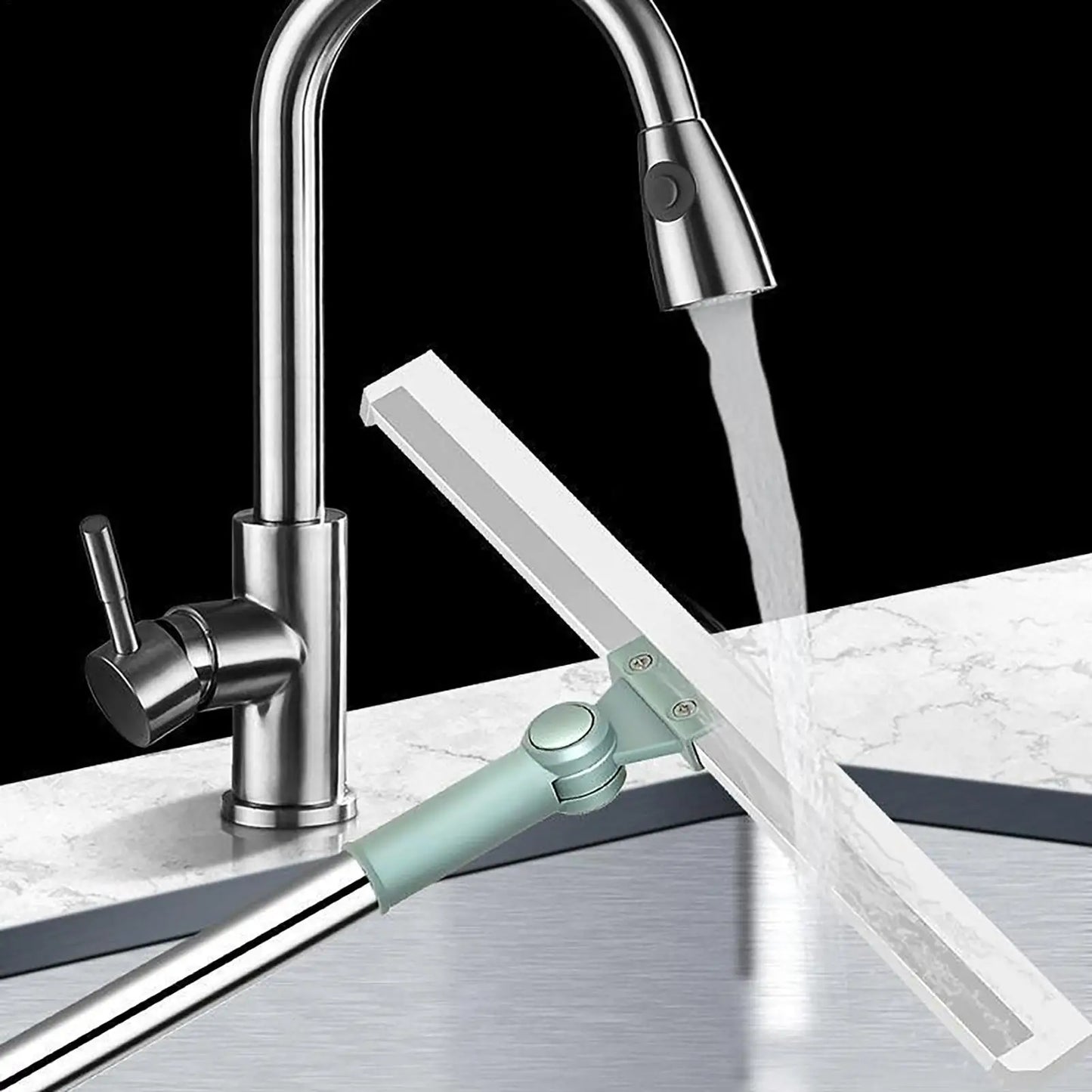 Floor Scrub Broom Scraping Broom with Telescopic Handle Household Cleaning Tool for Floor Bathrooms Kitchens Showers Tile Pet