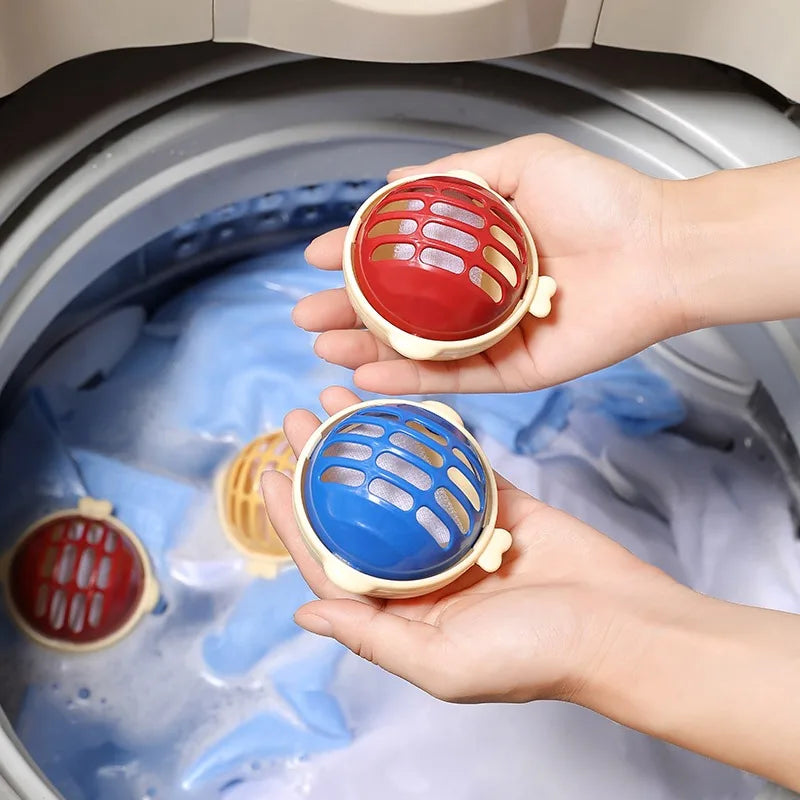 Boule de lavage réutilisable anti-enroulement - E-menage