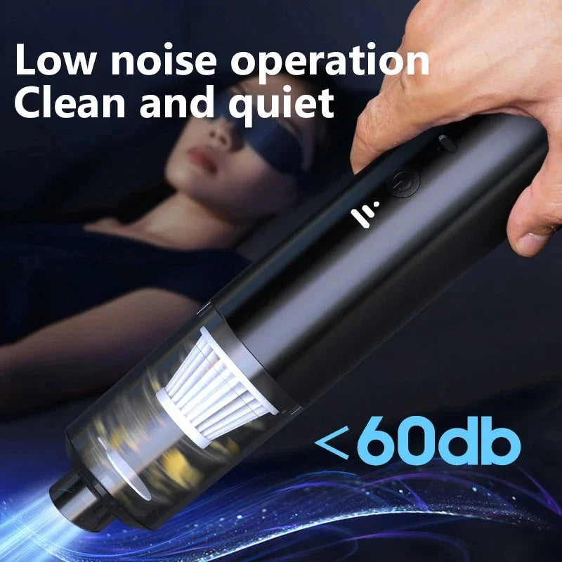 2025 New Wireless Car Vacuum Cleaner, 4-in-1 Handheld Portable Blower Wet&Dry Strong Suction for Home Car Cleaning Accessories