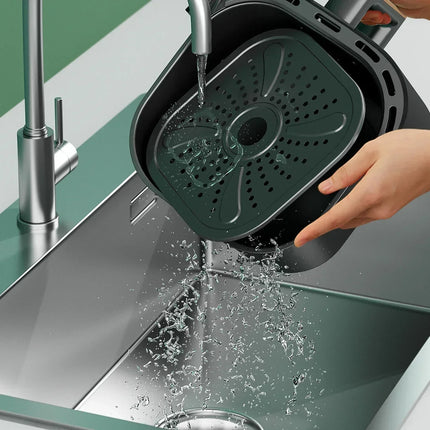 Friteuse à air chaud et four combinés 220 V AUX : multifonctionnels, entièrement automatiques, sans huile, faciles à nettoyer.