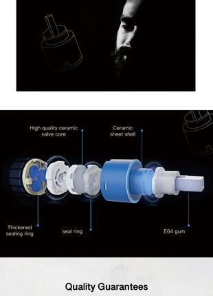 AITANA Modern Luxury Golden Brass Kitchen Faucet Pull-Out Design Single Handle for Hot And Cold Water 3 Functions Sink Faucet