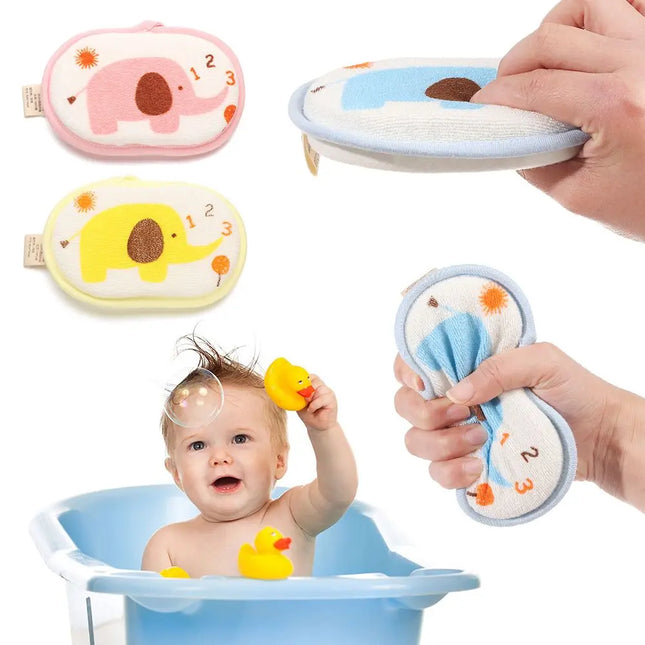 Éponge de bain motif éléphant - E-menage