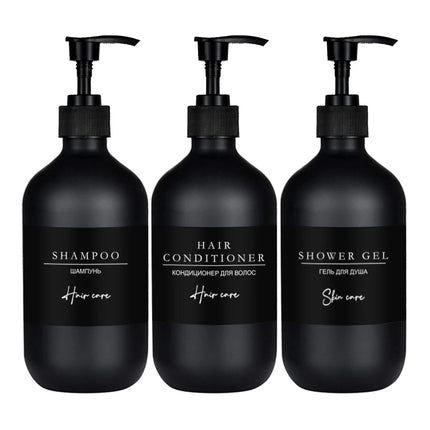 Distributeur de savon de douche rechargeable de 500 ml