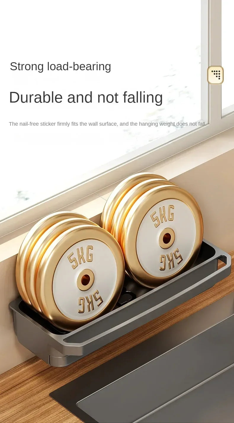 Drain Rack Kitchen Sink Organizer Self-draining Shelf Sponge Holder Dishcloth Soap Drainer Kitchen Gadgets Kitchen Accessories