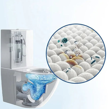 Agents nettoyants, agents de dissolution des toilettes