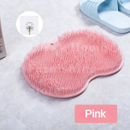 Éponge de bain exfoliante en silicone pour les pieds