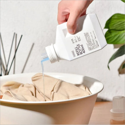Bathroom Large Capacity Laundry Detergent Bottle Filled With Household Refillable Cleaning Agent Laundry Detergent Bottle
