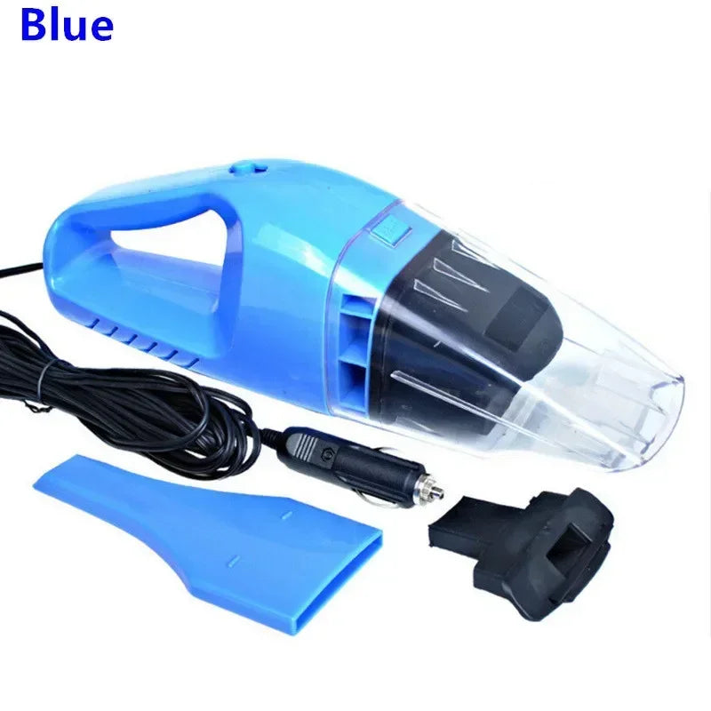 12V Car Vacuum Cleaner Portable 100W Handheld Portable Car Mounted Vacuum Cleaner Super SuctionWet AndDryDualUseCar Home Cleaner