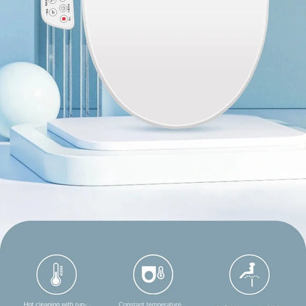 Stérilisation intelligente du couvercle de toilette, universelle, siège entièrement automatique, température constante, nettoyage par chauffage, séchage à air chaud