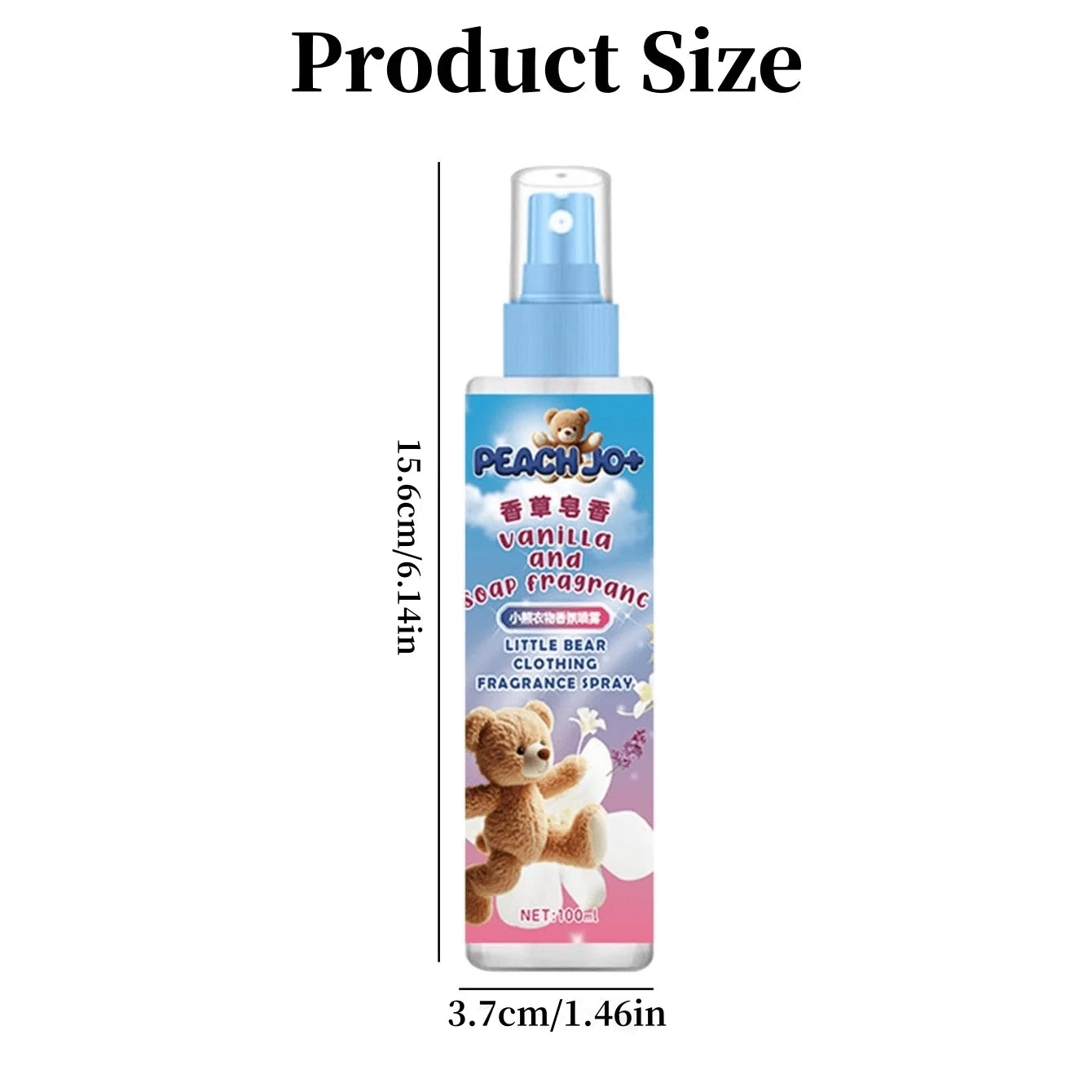 1/3Pcs Clothing Fragrance Sprays Natural High Grade Aromatherapy Spray White Tea Vanilla Soap Scented Home Cabinet Air Freshener