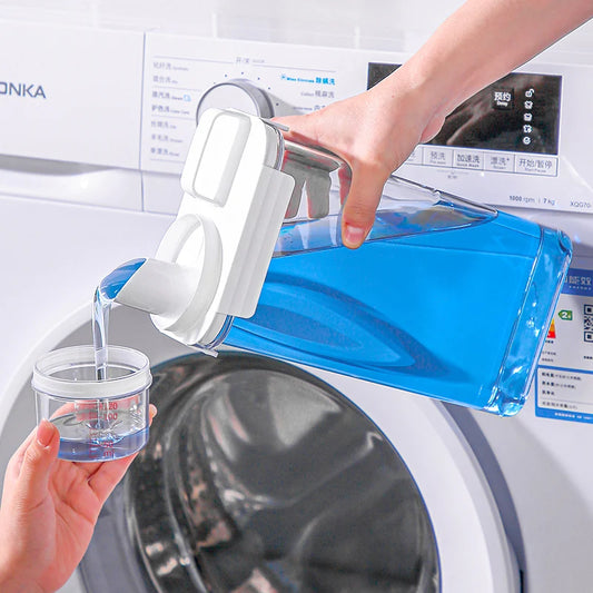 Contenant hermétique pour lessive liquide surdimensionnée - E-menage