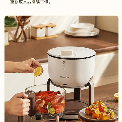 Améliorez votre expérience culinaire avec la friteuse à air chaud 220 V : intelligente, multifonctionnelle et pratique.