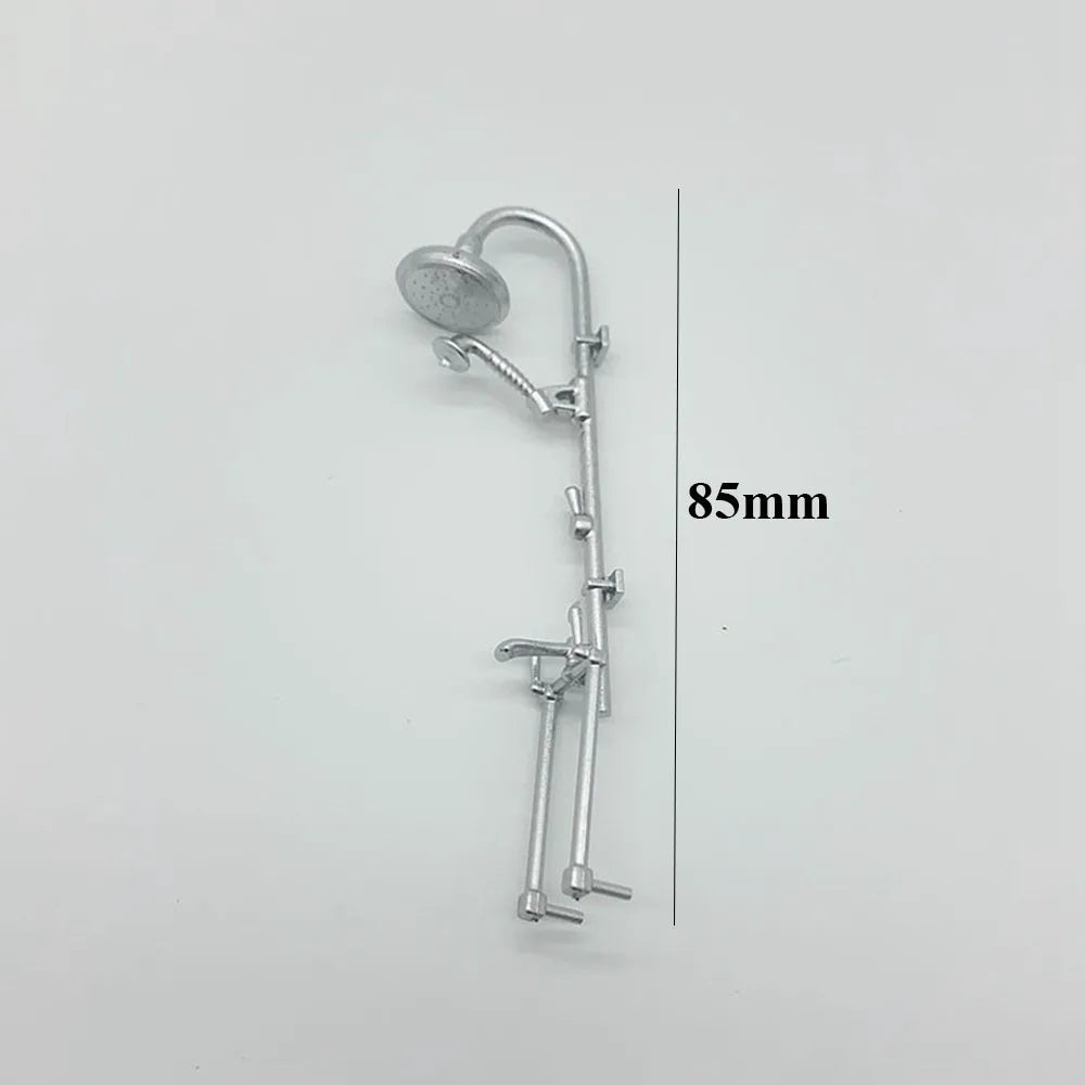 New 1:12 Dollhouse Miniature Broom Micro Life Mini Cleaning Tools DIY Shower Model Doll Home Decoration