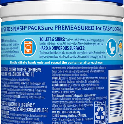 Control Bleach Packs Regular Laundry Packs, 12 Count